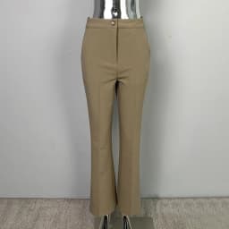 Slimming High Waist Flared Casual Pants Women's Long Trousers Korean Style Leg Lengthening Effect Versatile Casual Trousers