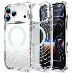 For Magsafe Magnetic Wireless Charge Cover For iPhone 18 17 Pro Max iPhone 18Pro Case Luxury Clear Transparent Shockproof Fundas