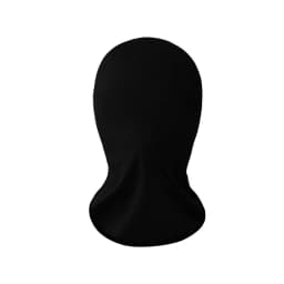 Summer Full Face Breathable Mask Translucent Visible Non-porous Face Cover Elastic Halloween Role Playing Headgear Ice Silk Hood
