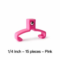 15Pack ABS Plastic Socket Organizer Rail Replacement Clips, 1/2 3/8 1/4 Drive Spring Loaded Ball Bearing Socket Holder Tool Rack