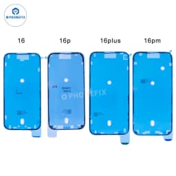 2 Pcs Top Quality Screen Waterproof Sticker For iPhone 17 16 15 14 13 11 12 Pro Max X LCD Screen Seal Tape Adhesive Glue Repair