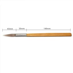 2pcs Agate Burnisher Knife Edge With Bamboo Handle For Gold Silver Polishing Jewelry Tools