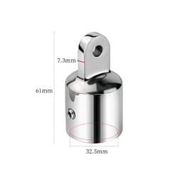Bimini Top Cap 316 Stainless Steel Top Caps Marine Hardware Boat Accessories Bimini Top Eye End