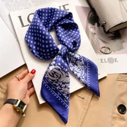 Luxury Horse Silk Shawl Square Scarf For Women Print Hijab Summer Wraps Neckerchief Female 70*70cm Handkerchief Bandana Girl