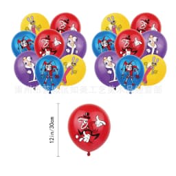 The Amazing Digitals Circus Digit 1-9 Balloons Kids Kawaii Birthday Decoration Baby Shower Gender Reveal Party Supplies Gift New