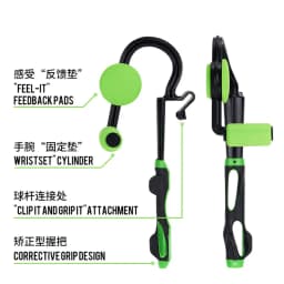 Golf Swing Trainer Golf Groove Cleaner Sharpener Tool Golf Training Accessories Posture corrector Gesture Correction Tool