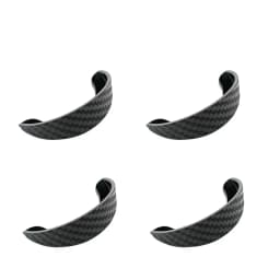 Car Reversing Camera Rain Cover Car Rear Camera Rain Cover Carbon Fiber Pattern Car Rear View Camera Protection Trim Dust Shield