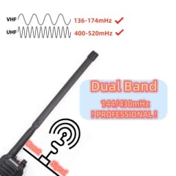 Baofeng Walkie Talkie CS Tactical Antenna UV-K5 Foldable Aerial SMA-F VHF UHF UV-5R UV-82 UV-25M UV-16 UV-68 Pro Max Accessories