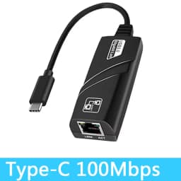 10/100/1000Mbps USB 3.0 Wired Network Card USB to RJ45 Type C to RJ45 LAN Ethernet Adapter for PC Macbook Windows Laptop Game