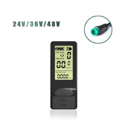 KT Ebike LCD Led Display Kuteng 24V 36V 48V Lcd3 Lcd8h Led 880 LCD7 Electric Bicycle Bike Display for Electric Bike Kit