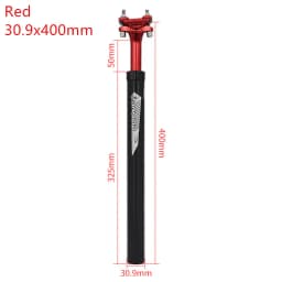 Shock Absorber Seat Post MTB Aluminum Bicycle Road Bike Seatpost 27.2/28.6/30.4/30.9/31.6*400mm Bicycle Seat Tube Ultralight