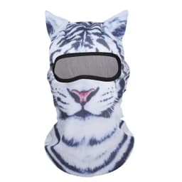 3D Cat Animal Balaclava with Ears, Funny Ski Mask Beanie for Men Women, Music Festival Rave Halloween Party Gifts