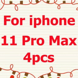 4pcs Protective Glass On For iPhone 17 16 15 14 13 12 11 Pro XR X XS Max Screen Protector For iPhone 17Air SE 12 13 Mini Glass