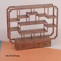 High Quality Mini Dollhouse Miniature Bogu DIY Multistyles Furniture Model Display Scene Decoration Accessories Toy