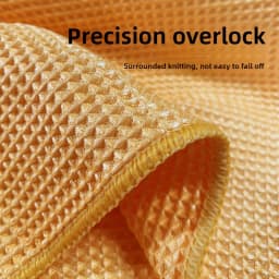 Car Wash Towel Glass Cleaning Water Drying Microfiber Window Clean Wipe Auto Detailing Waffle Weave for Kitchen Bath Home Office
