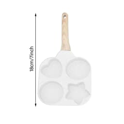 4-Hole Frying Pot Pan Thickened Omelet Pan Non-stick Egg Pancake Steak Pan Cooking Egg Ham Pans Breakfast Maker Cookware Pan