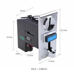 Multi Coin Acceptor, 6 Kinds of Different Selector Acceptor, High Accuracy Coin Acceptor for Vending Game Machine