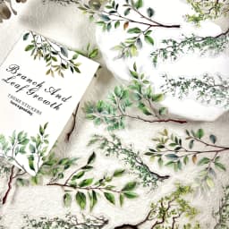 20 pcs Plant Branch Leaf Themed Sticker pack,Scrapbook,Photo Frame,Diary Stickers,DIY Decorative,Creative Stationery Stickers