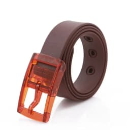 Silicone Belt Square Pin Buckle Belts for Jeans Pants Chic Metal free Waistband Luxury Brand Design