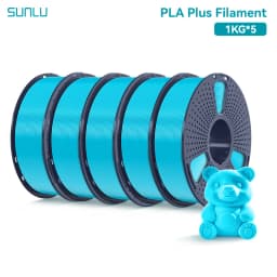 SUNLU 5KG PLAPLUS Filament 1.75MM Neatly Arranged No Knots No Bubble Eco-Friendly Non-Toxic Odorless Bright Color Good Toughness