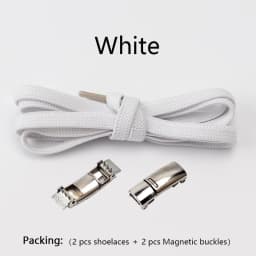 New Magnetic Lock Shoelaces without ties Elastic Laces Sneakers No Tie Shoe laces Kids Adult Flat Shoelace for Shoes Accessories