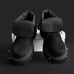High Top Motorcycle Boots Plus Size 45 Mens Designer Outdoor Work Boots Fashion Casual Leather Height Increased Platform Boots