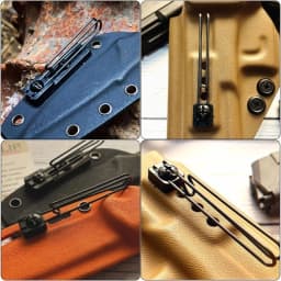 Sheath Clip Cutter Sheath Clip Cutter Sheath Belt Clip, Concealable and Foldable Designs Camping and Survival Gear
