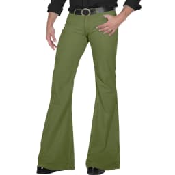 Flare Pants Men Spring Solid Color Daily Simple Classic Trousers Chic Comfortable Hip Hop Mopping Bottoms Disco Flared Pants