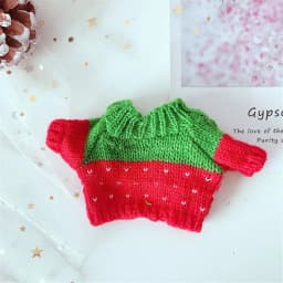 Doll Clothes for 20cm Dolls Plush Doll's Clothing Sweater Stuffed Toy Dolls Outfit for Idol Dolls Accessories