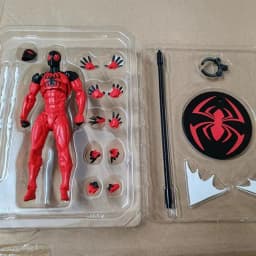 Spider Man Venom Symbiote Action Figure Movable Joints Collectible Model Desktop Decoration For Adult Hobby Display