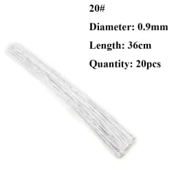 #26 #20 Paper Floral Wire 0.45mm/0.9mm Diameter 36cm 30mm Long Iron Wire Useds For DIY Nylon Stocking Flower Branche Making