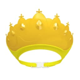 Baby Adjustable Size Shampoo Cap Crown Baby Shower Cap Children Cartoon Bath Visor Infant Hair Shield Ear Protection Waterproof