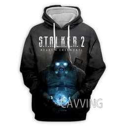 New Fashion Stalker Game 3D Printed Clothes Streetwear Men Hoodies Sweatshirt Fashion Hooded Long Sleeve Pullover Tops