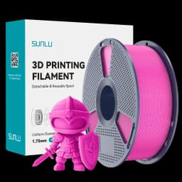 SUNLU 1KG PLA PLUS/ Clear Filament 1.75mm 1000g Spool (2.2lbs) High Toughness Neatly Wound Filament Fit Most FDM Printer