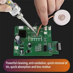 1mm-2.5mm-3.5mm 1.5M Desoldering Braid Solder Remover Wick Wire Welding Tin Sucker Cable Lead Cord Flux Repair Tool