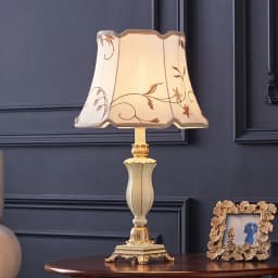 Modern Hotel Bedside Lamp Table Nordic Ins Fabric Desk Light Classical High-End Luxury Household Living Room Study Desk Lamp