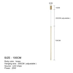 Modern LED Longer Pendant Lights Home Decor Hanging Lamp Dining Room Bedroom Bath Bedside Background Chandeliers Fixtures