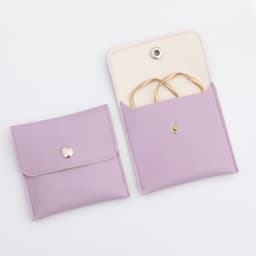 1Pc PU Leather Jewelry Packaging Bags Necklace Ring Bracelet Earrings Organizer Storage Snap High End Mini Gift Jewelry Pouch