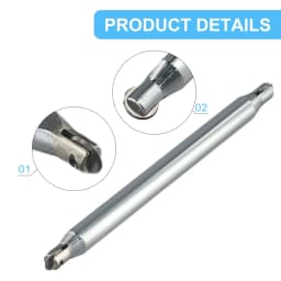 Replacement Porcelain Scoring Wheel For Manual Tile Cutters Double Head Steel Design For Reliable Tile Edge Scoring Performance