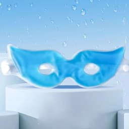 Face Cooling Mask Gel Eye Mask Ice Pack Cooling PVC Hot Cold Therapy Skin Care Tool Gel Face Mask Skin Firming Spa Sleep Mask