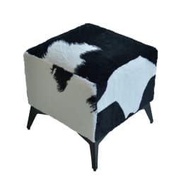 Imitation Cowhide Sofa Bench Living Room Shoe Changing Stool High Elastic Sponge Hallway Ottoman Iron Frame Home Furniture