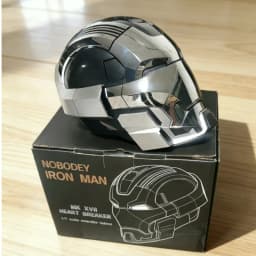 New War Machine Iron Man Helmet Mk5 Mk50 M17 Helmet Mask 1:1 Openable Voice Control Adult Cosplay Collection Ornament Gift