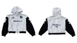 PROJECT G/R Patchwork Splicing Damaged Hole Zip Up Cardigan Coat Men Women Unisex Cotton Oversized Logo Embroidery