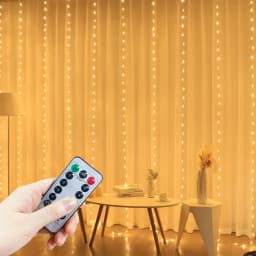 Holiday Party Decoration LED 8 Mode Christmas Light USB Curtain String Light Wedding Fairy Light Valentine's Day Girlfriend Gift