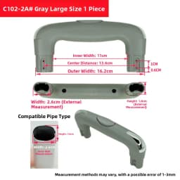 Travel Suitcase Handle Replacement Retractable Pressing Handbag Parts Luggage Handle Amlenker/Ou Milan Qi C101 Spring