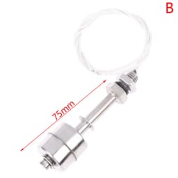30Styles 45-400mm Stainless Steel Float Switch Tank Liquid Water Level Sensor Double Ball Switch Tank Pool Flow Sensors Float