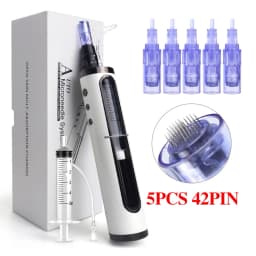 Hydrapen Microneedle Beauty Hydra Derma Pen with 5 Adjust or 12pin 24pin 36pin 42pin Rouna Nano 3D 5D Cartridge Skin Care Tool