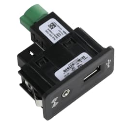 For VW Golf 7 MK7 VII For Passat B8 CarPlay Media USB AUX Switch MIB2 MDI USB AMI Adapter Plug Socket 5Q0035726E 5G0035222E