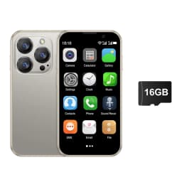 SERVO Mini Smartphone ,3.0'' HD Display, Android 9.0 Mobile Phone 2GB+16GB Face Unlock 3G Cellular GPS, Small Size Smart Phones