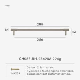 Nurlin Solid Brass Nickel Brushed Silver Knurled Classic Luxury kitchen Knobs Furniture Door Handle Available In Multiple Sizes
